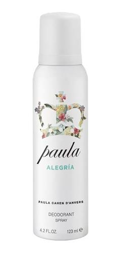 PAULA CAHEN D ANVERS ALEGRIA DESODORANTE AEROSOL X 123 ML.